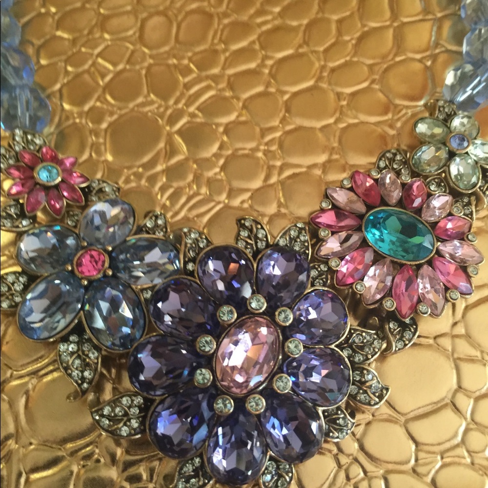 Heidi Daus Floral Garden Statement Necklace